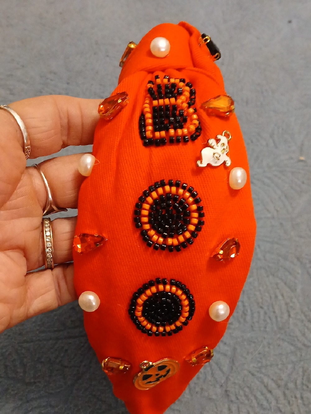 Halloween Embellished Headband.